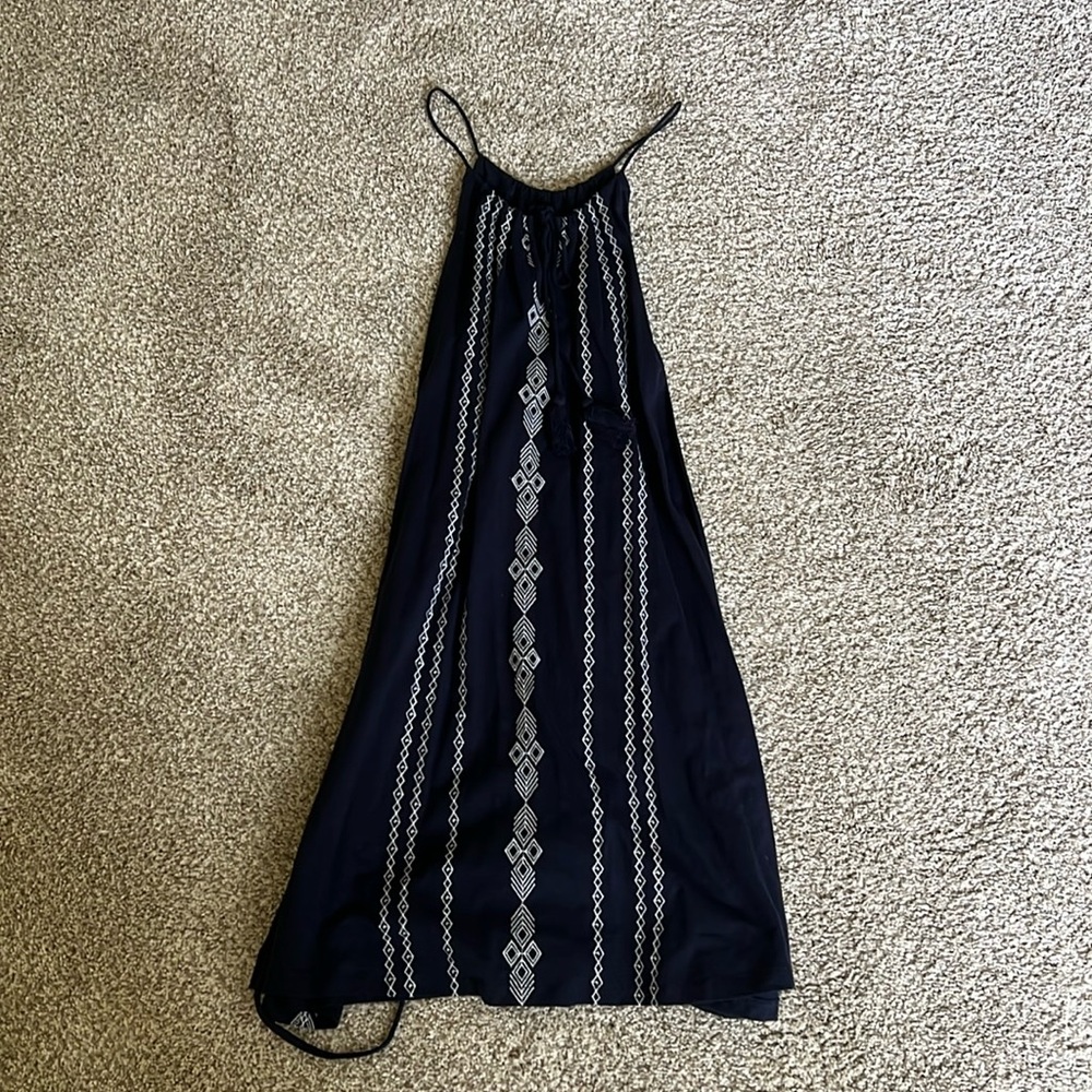 Blue dress